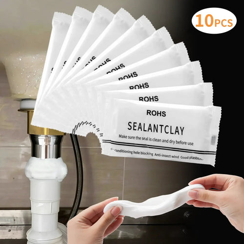 🔥10Pcs Professional Sealant Clay - Anti-Insect Wall Hole Filler Mud