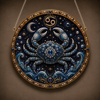 ✨Last Day 49% OFF - DIY 12 Zodiac Signs Pearl Art Kit ♈🌙