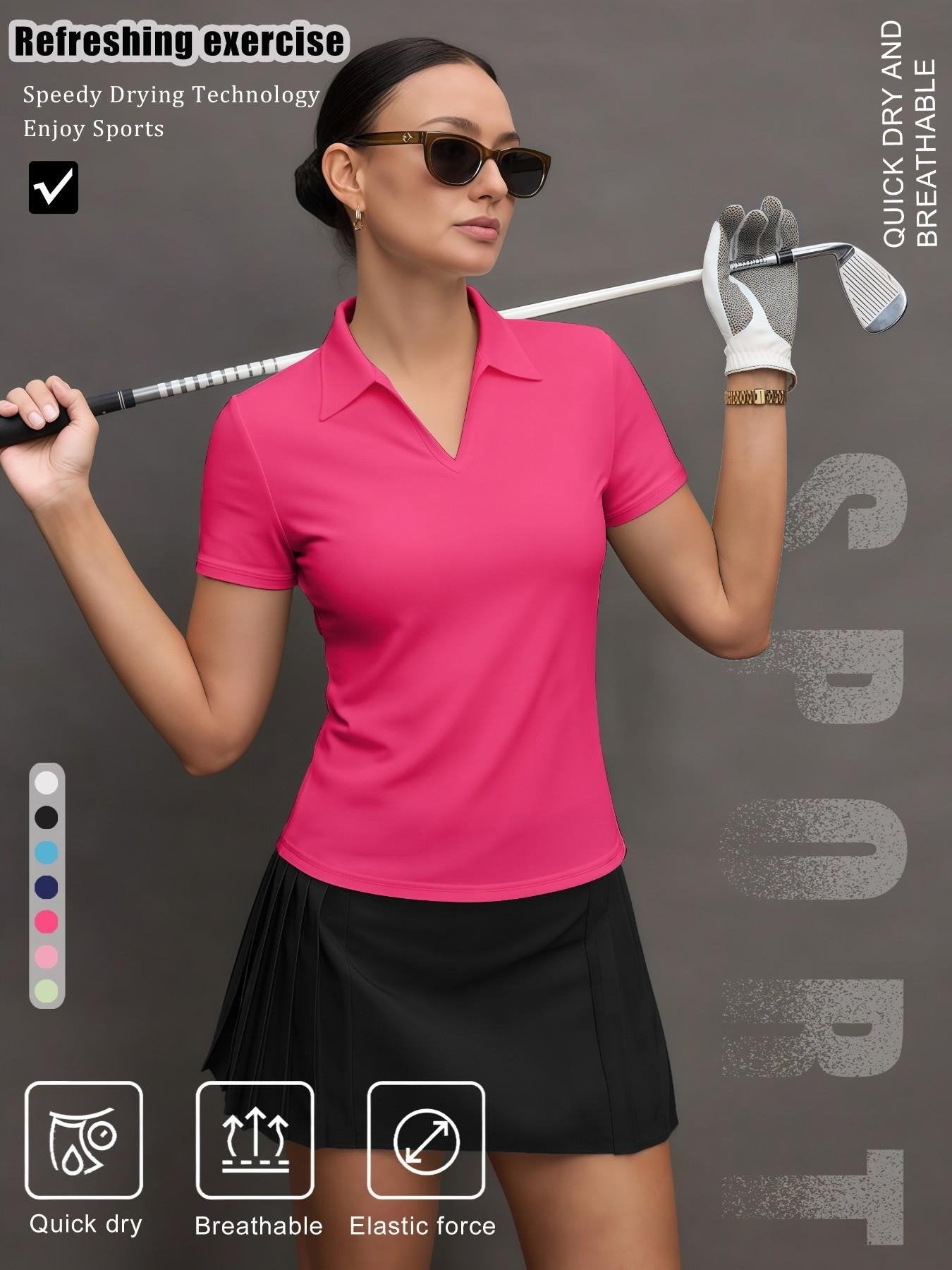 ✨Hot Sale👕 WOMEN’S SPORTS POLO SHIRT