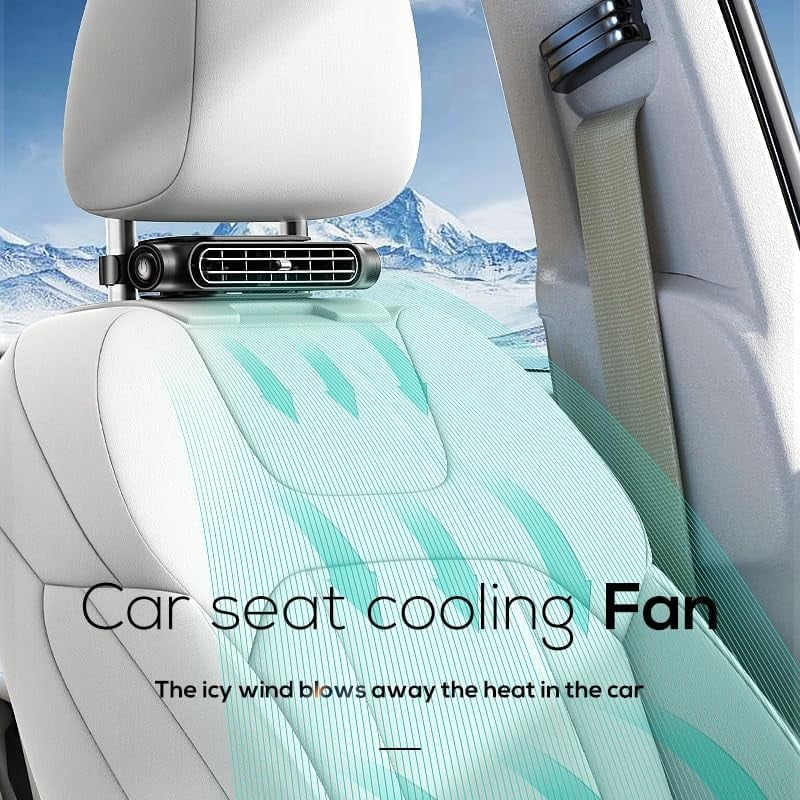 🎖️Father’s Day 49% Off丨Dual Turbo Car Seat Cooling Fan