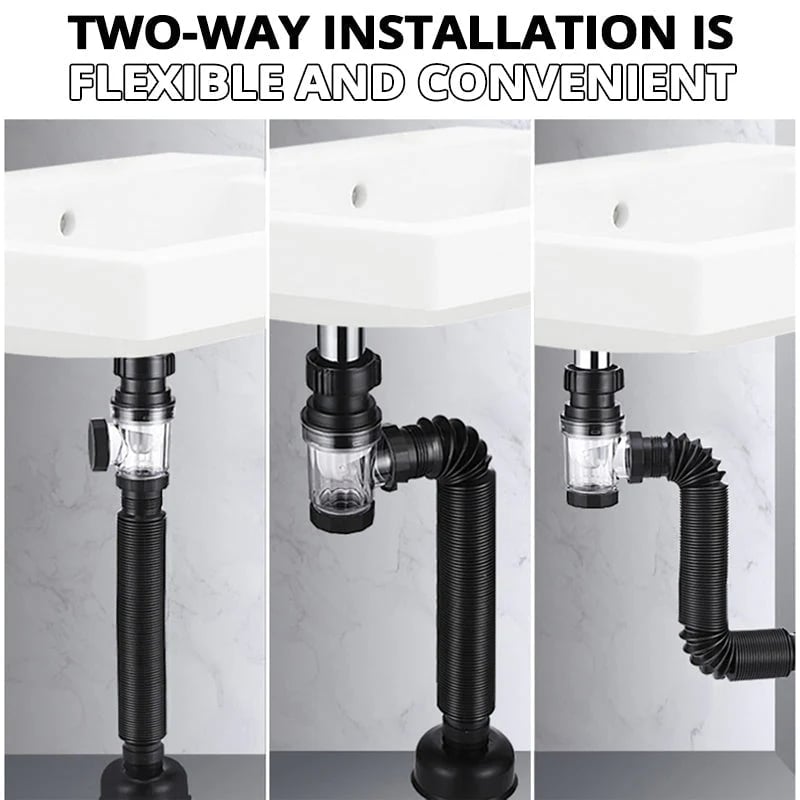 🔥Telescoping Anti-odor Drain Pipe