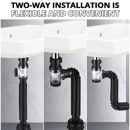 🔥Telescoping Anti-odor Drain Pipe