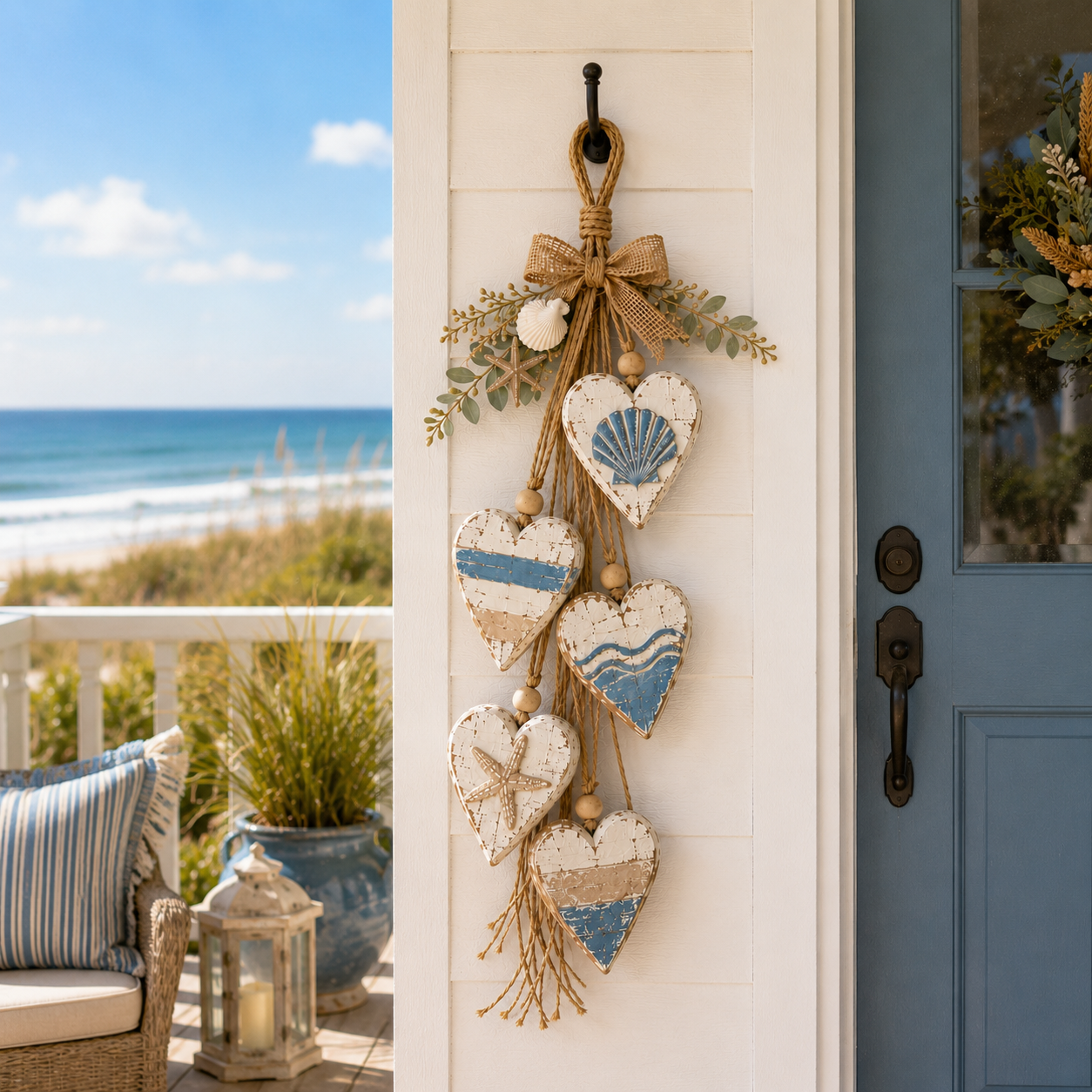 🔥🤎 Hanging Heart Wall Decor