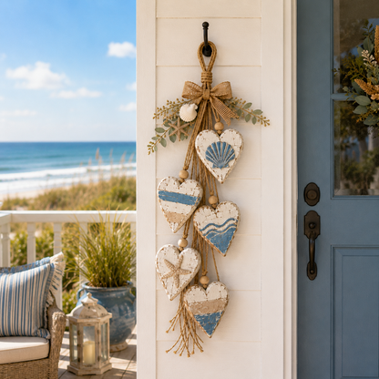 🔥🤎 Hanging Heart Wall Decor