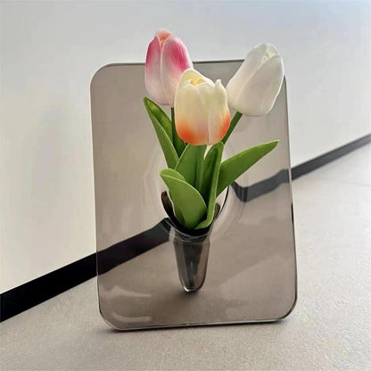 🎖️Frame Flower Vase - Clear Acrylic Vase for Flowers
