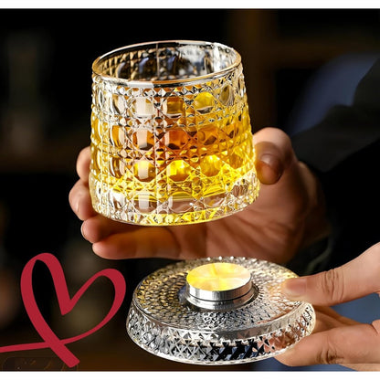 🎖️Rotating Whisky Glass