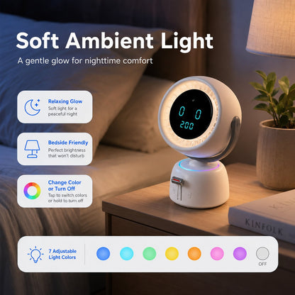 🔥🤖Smart Auto Tracking Desk Fan