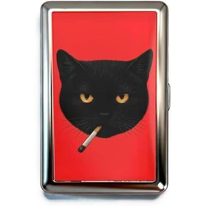 ✨🖤 Vintage Metal RFID Wallet Card Holder – Slim Credit Card Case for Women & Men 💳🔒