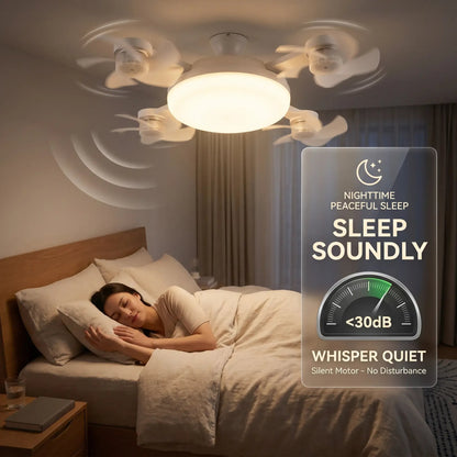 ✨24-Hour Flash Deal⏰Ceiling Fan Light with Remote Control💡❄️