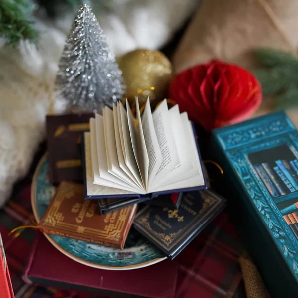 ✨Last Day 49% Off ✨Mini Book Ornament Advent