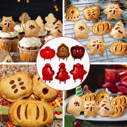 🔥3Pcs Set Classic Mini Hand Pie Molds, Pocket Pie Press, Dough Pocket Pie Presser Molds