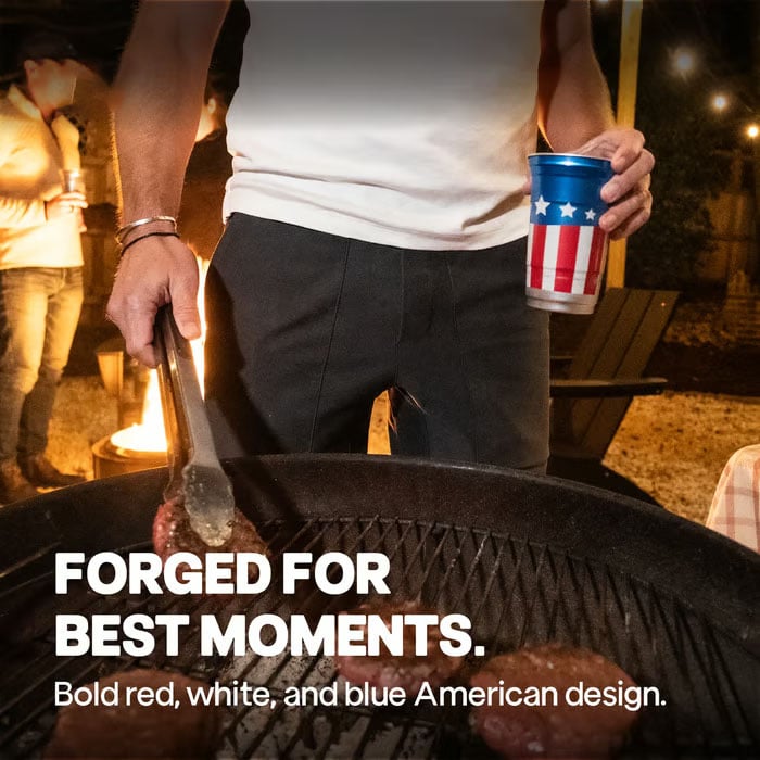 ✨🇺🇸 250th Anniversary Patriotic Aluminum Party Cups