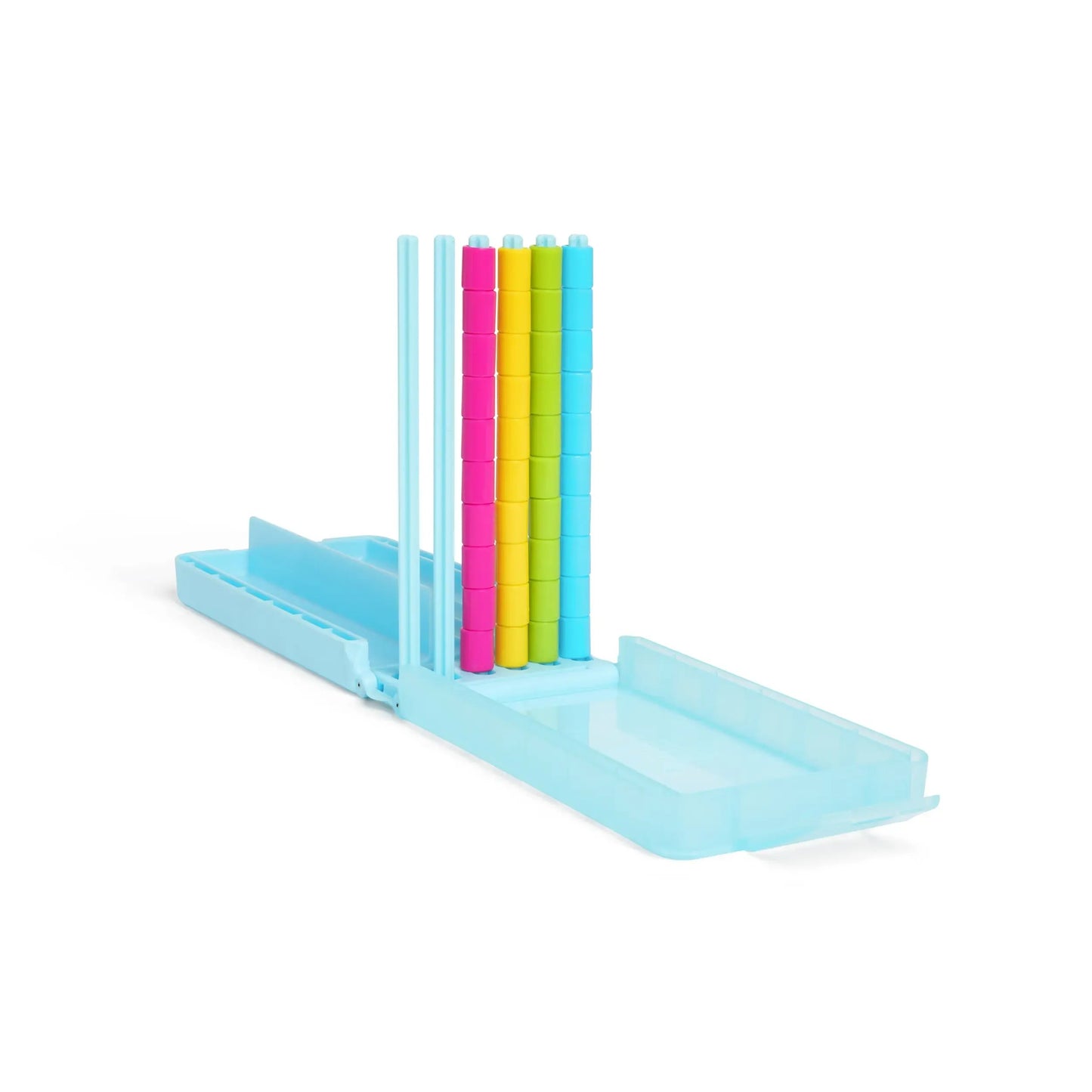 🎖️Mini Color Stack Challenge 🎯 – Portable Brain Teaser Travel Game with 40 Color Rings ✈️