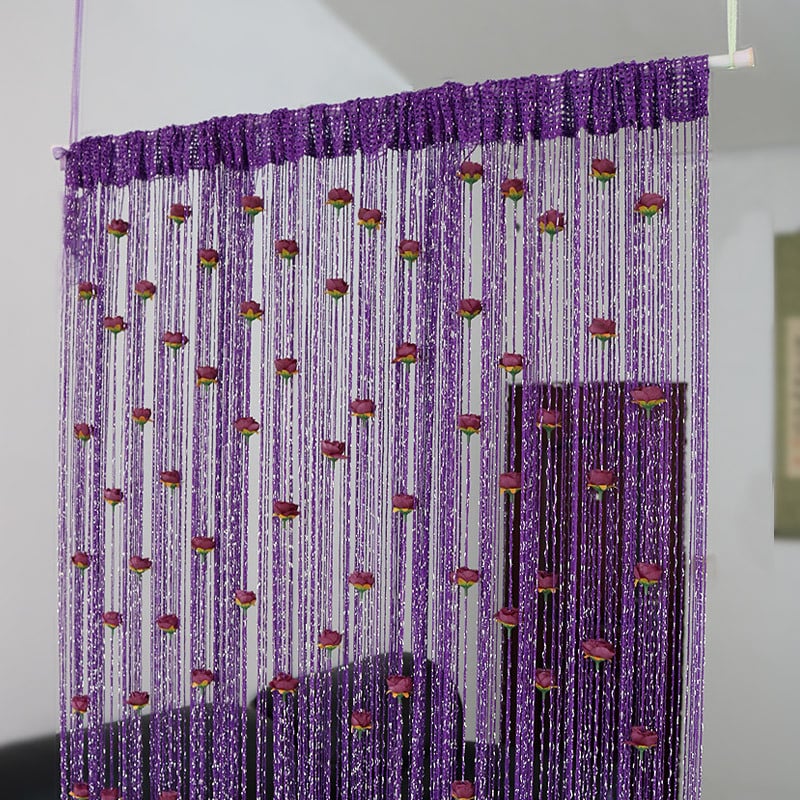 🎖️🏆Flash Sale 🔥 Rose Thread Door String Curtain