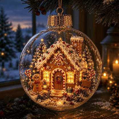✨Limited time 50% OFF -✨🎄 Glowing Christmas Story Ornament – Light-Up Mini Holiday Scene(📦Buy 3 Free Shipping)