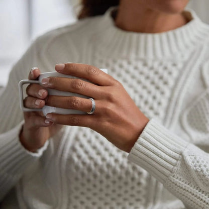 🔥Today Only 49% Off - Sparkling Spinning Ring, Relieves Anxiety, Symbolizes Vows & Luck, Waterproof & Fade-Resistant