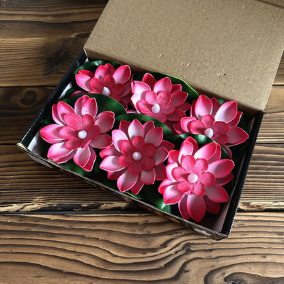🔥Water Floating Lotus Flower Led Candle(6 of pack)