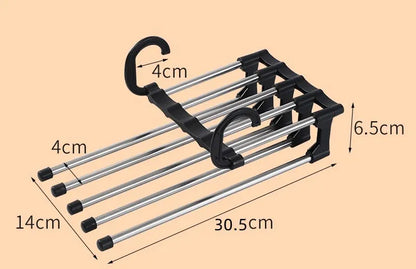 🔥Multipurpose Hanger Organizer👖