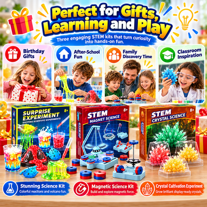 ✨3 Style Educational Science Experiment Toy Set🧪
