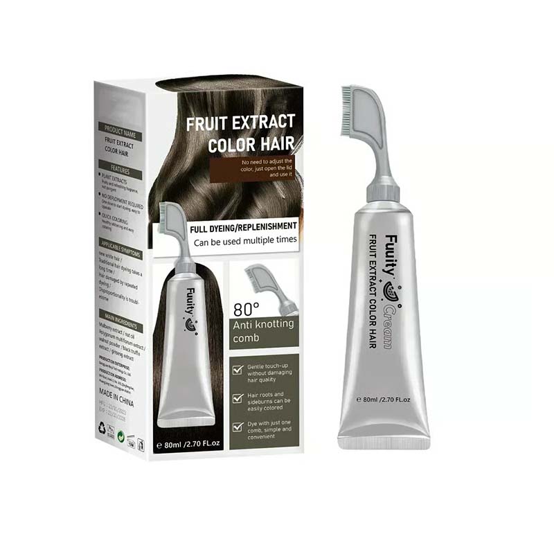 ✨Fruit Hair Dye Cream, Covers Gray & Nourishes✨