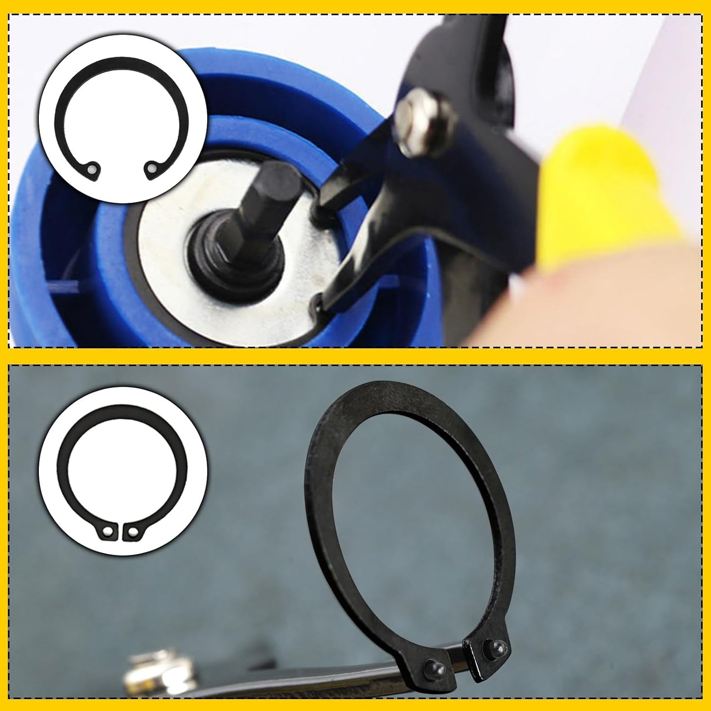🔥2 PCS SET🔥 2-in-1 Internal & External Circlip Pliers 10-40mm