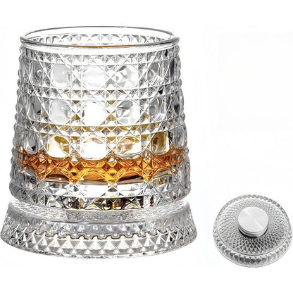 🎖️Rotating Whisky Glass
