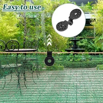 ✨Last Day Promotion 🔥Shade Cloth Heavy Duty Lock Grip