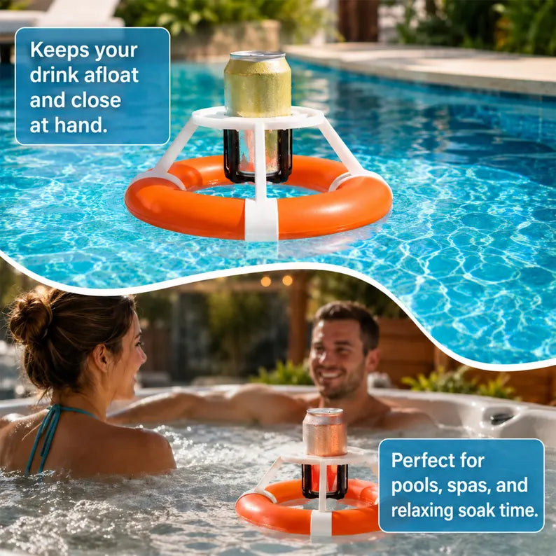 ✨ Gyro Floating Pool Cup Holder🌊