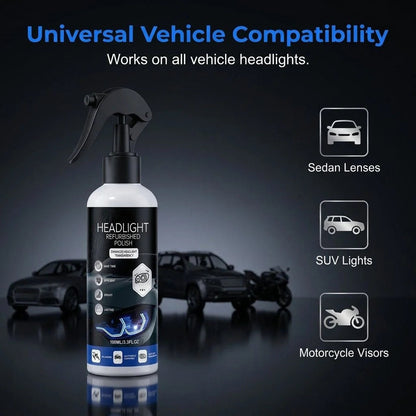 🔥Headlight Restoration Polish – Removes Oxidation, Yellowing & Restores Headlight Clarity