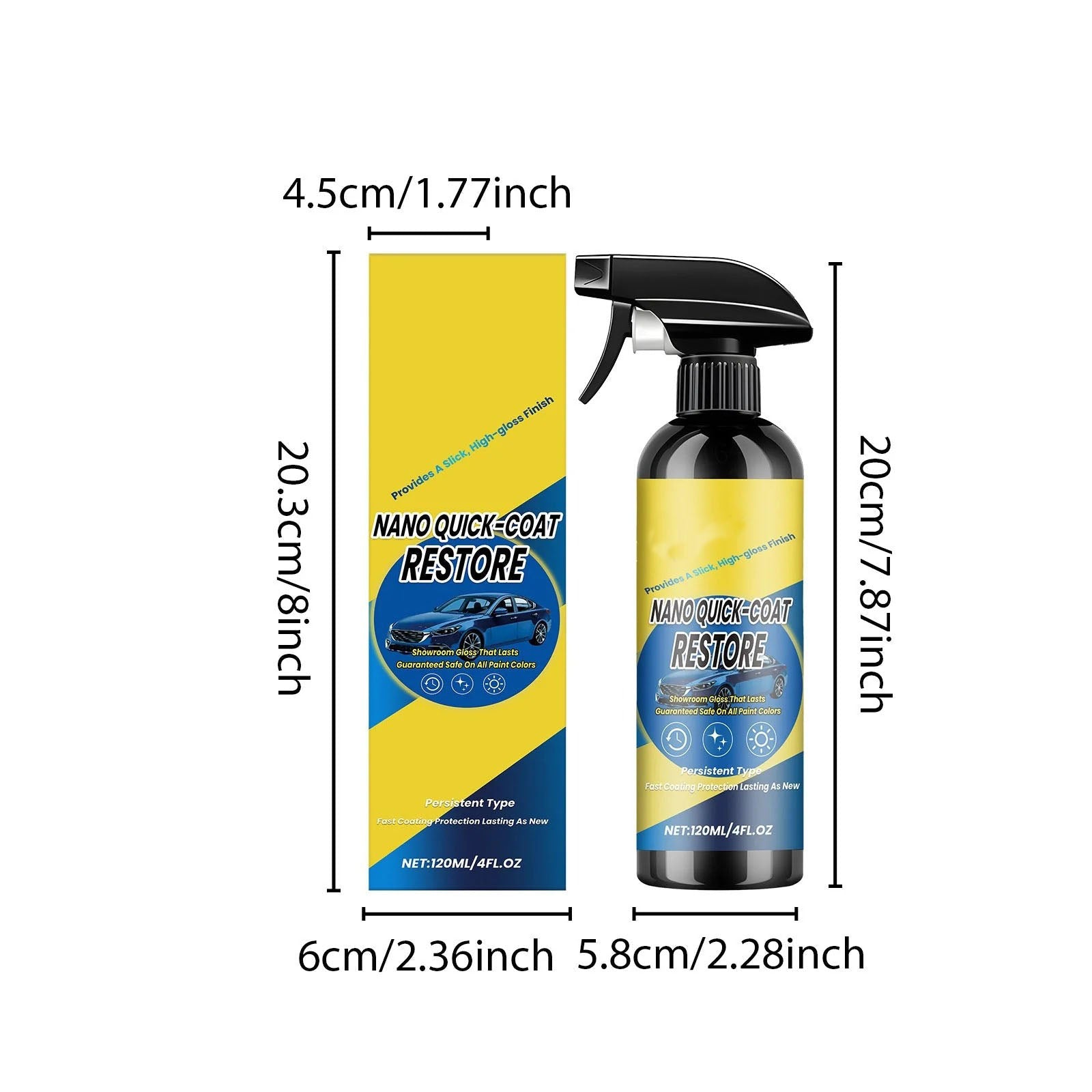 Automotive coating spraying – a professional spray coating with excellent hydrophobicity and UV protection.