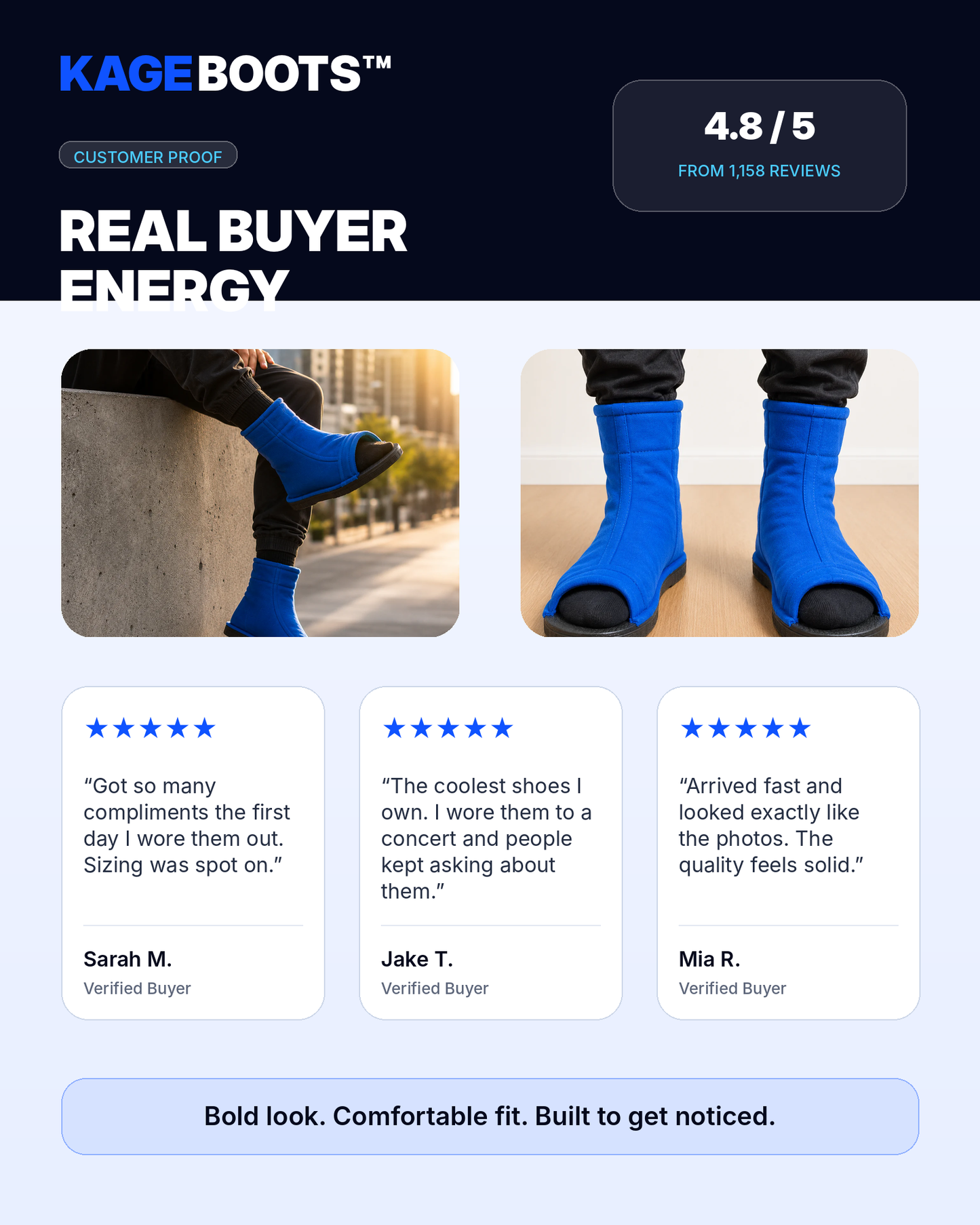 ✨Ninja-Inspired Comfort Boots