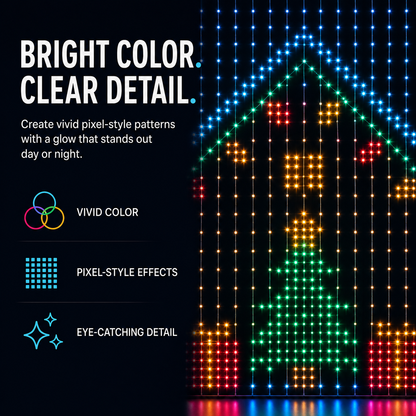 ✨Smart LED Curtain Lights💡