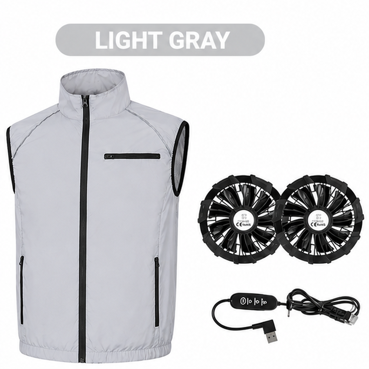 🔥Cooling Vest for Men and Women with Air Conditioning Fans