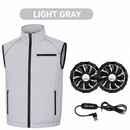🔥Cooling Vest for Men and Women with Air Conditioning Fans
