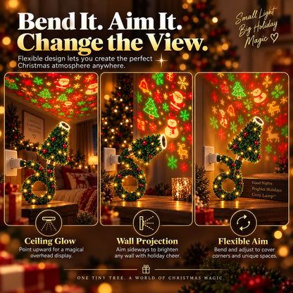🔥 Last Day 49% OFF –🌲Christmas Tree-Shaped Projection Light
