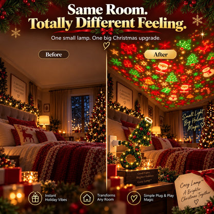 🔥 Last Day 49% OFF –🌲Christmas Tree-Shaped Projection Light