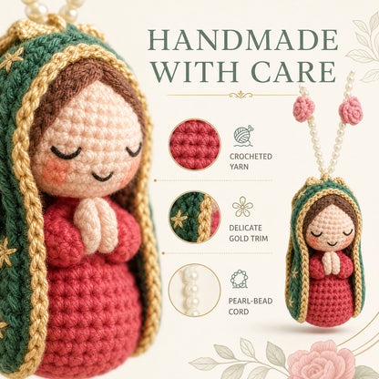 ✨Handmade Knitted Doll,Mary hanging ornament🔥