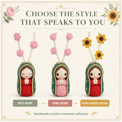 ✨Handmade Knitted Doll,Mary hanging ornament🔥
