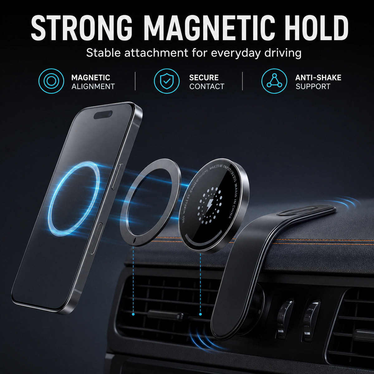 ✨N56 Magnetic Car Phone Mount