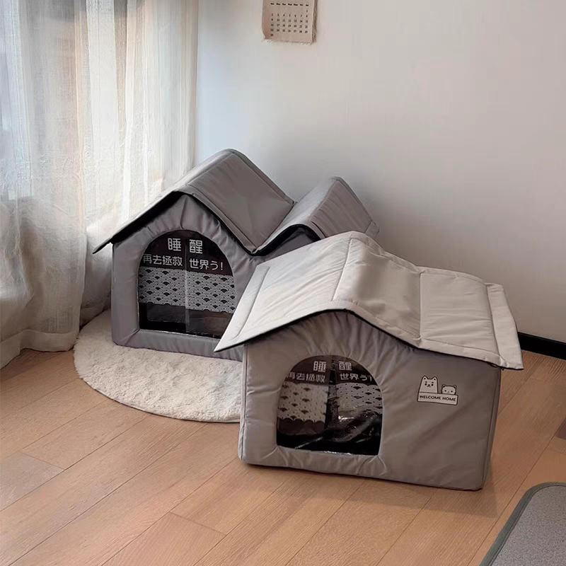 🔥Pet Air Conditioned house(Free ice bag 10+ water absorbent cotton bag*2+ cold-proof pad*1]