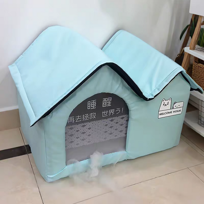 🔥Pet Air Conditioned house(Free ice bag 10+ water absorbent cotton bag*2+ cold-proof pad*1]