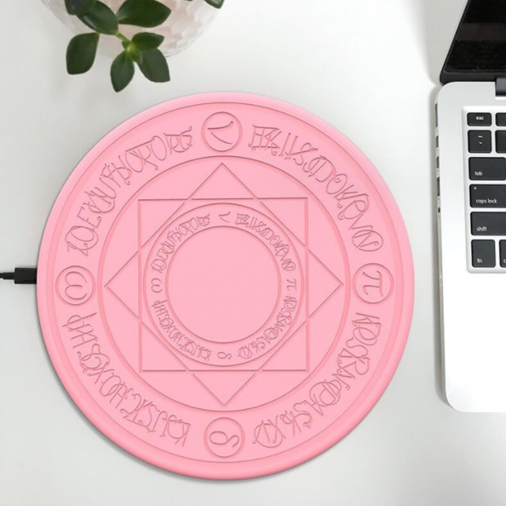 ⭐Magic Array Wireless Charger – Futuristic LED Light-Up Charging Pad for Your Desk