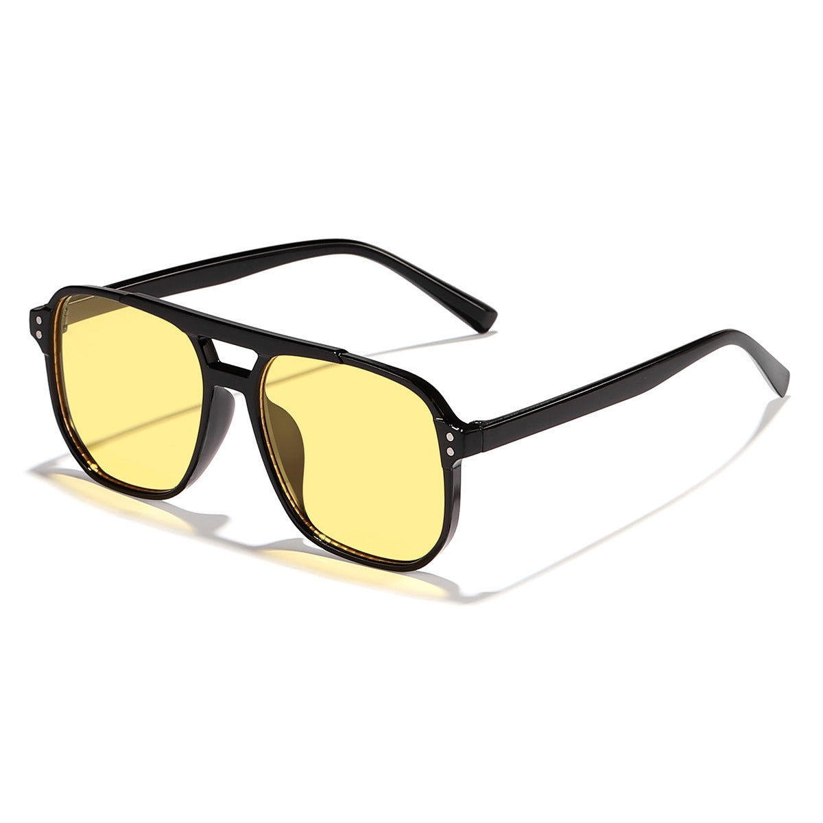 🔥8 Pairs Trendy Multicolor PC Frame Fashionable Sunglasses Set
