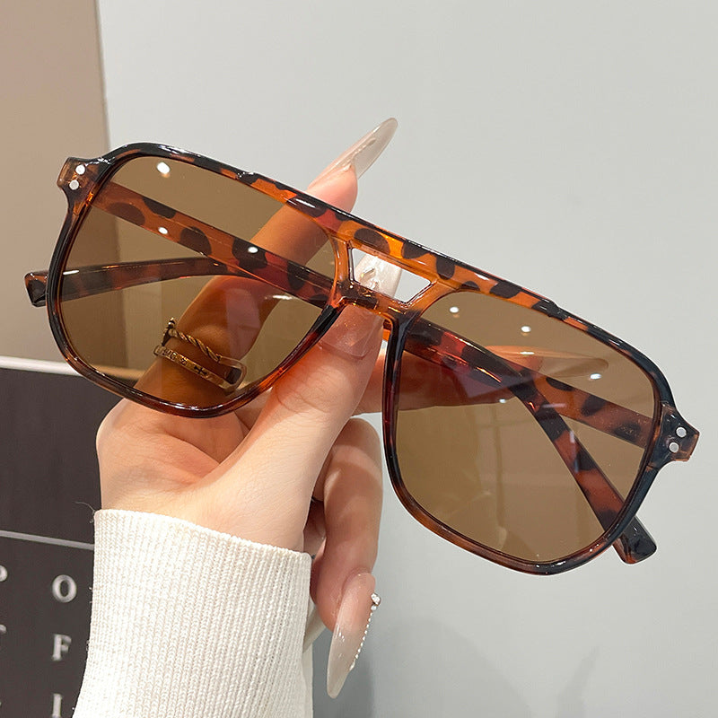 🔥8 Pairs Trendy Multicolor PC Frame Fashionable Sunglasses Set