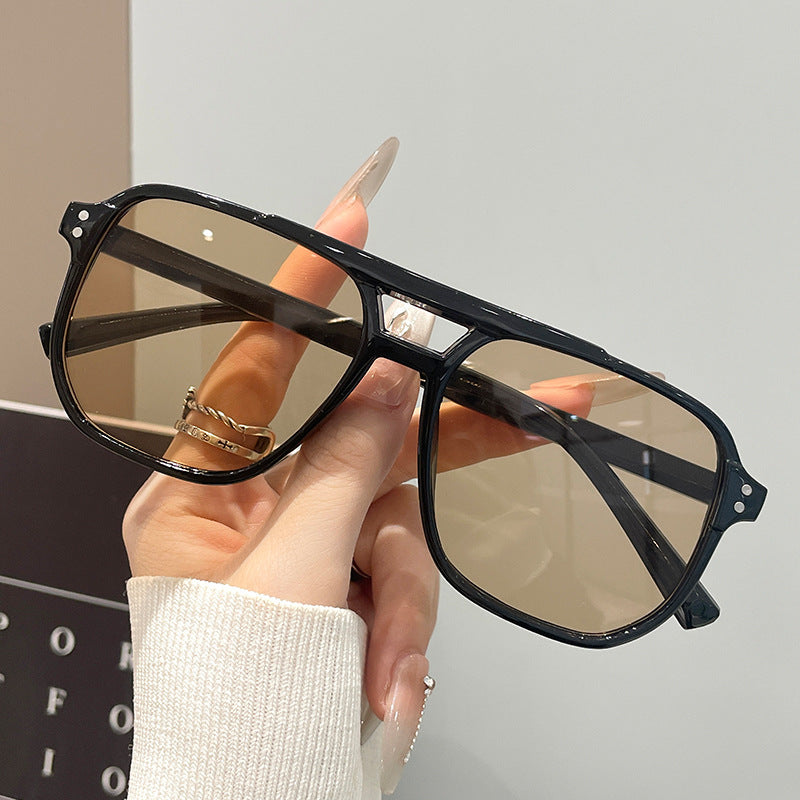 🔥8 Pairs Trendy Multicolor PC Frame Fashionable Sunglasses Set
