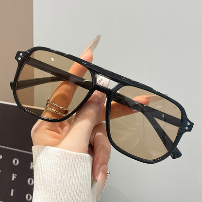 🔥8 Pairs Trendy Multicolor PC Frame Fashionable Sunglasses Set