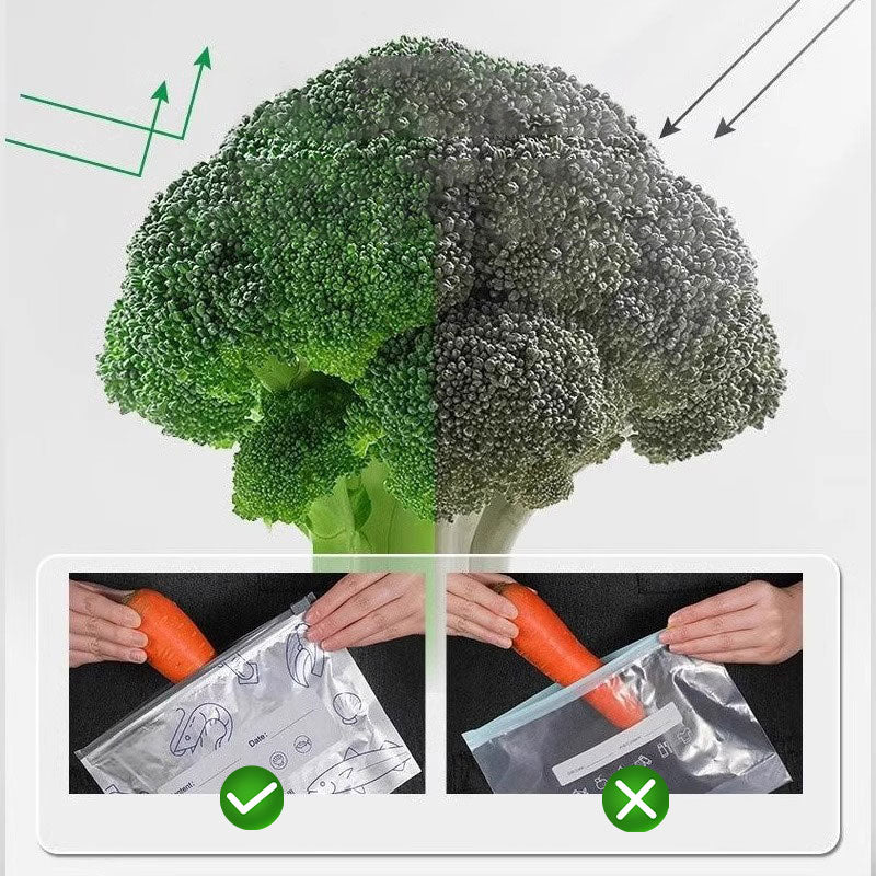 🎖️Reusable and Resealable Aluminum Storage Bag 🥢🌍
