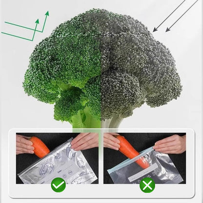 🎖️Reusable and Resealable Aluminum Storage Bag 🥢🌍