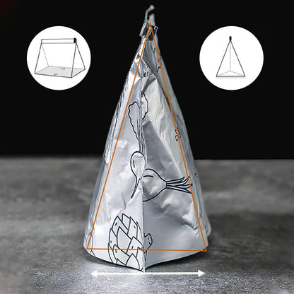 🎖️Reusable and Resealable Aluminum Storage Bag 🥢🌍