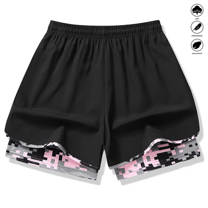 🔥Time-Limited Special⏰Women's Casual Athletic Shorts with Built-in Liner
